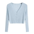 thumbnail image 1 of Luvrsol Women's Solid Casual Long Sleeve Cardigan Sun Protection Jacket, 1 of 5