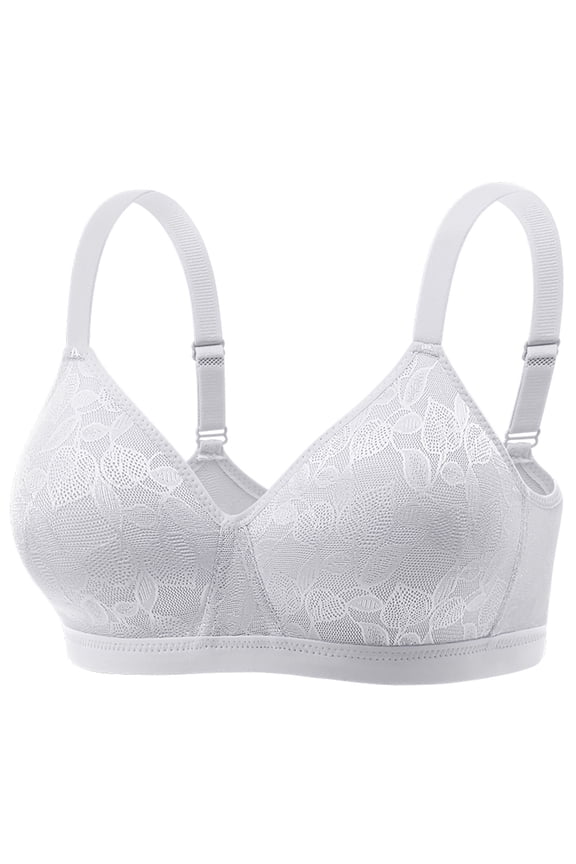 Womens Bras Lightweight Seamless No Wire T-Shirt Bra Flat Seam Design Invisible Under Thin Shirts L-3XL
