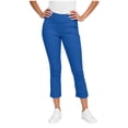thumbnail image 1 of Luvrsol Womens Capris Soft Skinny Capri Leggings High Rise Compression Workout Yoga Pants S-2XL, 1 of 7