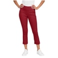 thumbnail image 1 of Luvrsol Womens Capris Soft Skinny Capri Leggings High Rise Compression Workout Yoga Pants S-2XL, 1 of 7