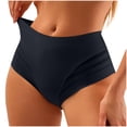 thumbnail image 1 of Luvrsol Womens Underwear Cotton Plus Size Solid High Waist Mesh Splicing Breathable Underwear, S-5XL, 1 of 4