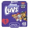 Diaper Size: Size 1, Count Per Pack: 48