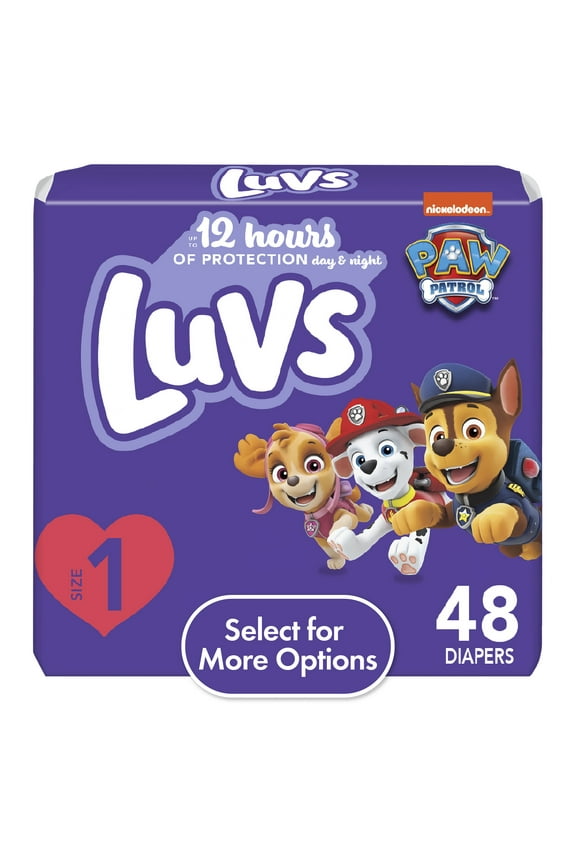 Diapers Size 1, 48 Count (Select for More Options)