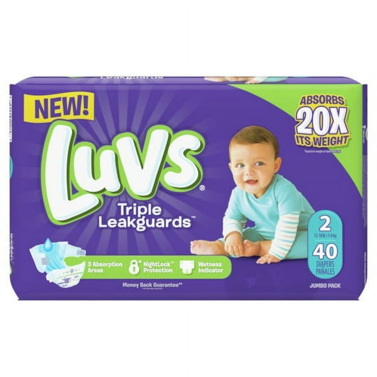 Luvs diapers size 2 sales