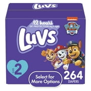 Luvs Diapers Size 2, 264 Count (Select for More Options)