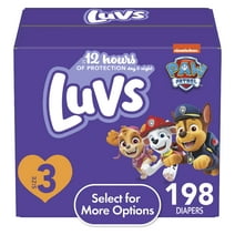 Luvs Diapers Size 3, 198 Count (Select for More Options)