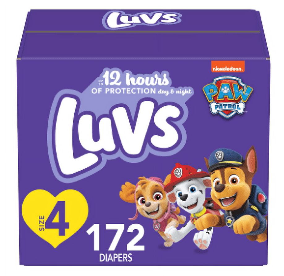 Luvs Diapers Size 5 148 Count Walmart
