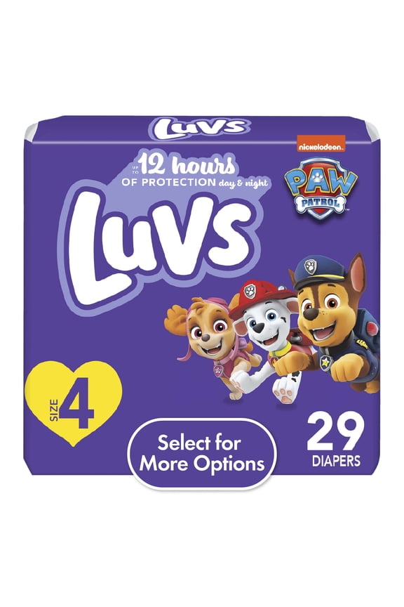 Diapers, Size 4, 29 Count