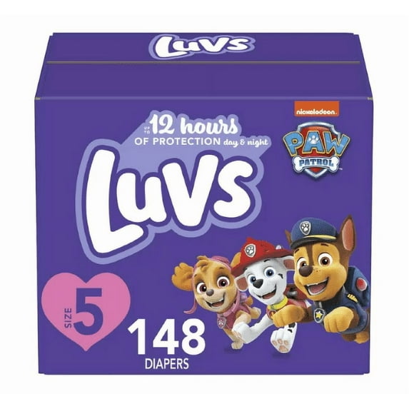 Luvs Diapers, Size 5, 148 Count