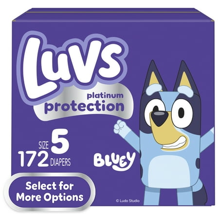 Luvs Pro Level Leak Protection Diapers, Size 5, 172 Count
