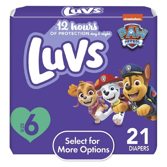 Luvs Diapers Size 6, 21 Count (Select for More Options)
