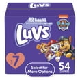 thumbnail image 1 of Luvs Diapers Size 7, 54 Count (Select for More Options), 1 of 12