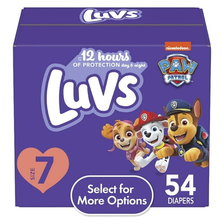 Luvs Diapers Size 7, 54 Count (Select for More Options)