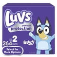 thumbnail image 1 of Luvs Platinum Protection Baby Diapers Size 2, 264 Count, 1 of 11
