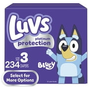 Luvs Pro Level Leak Protection Diapers, Size 3, 234 Count