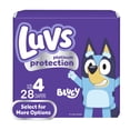 thumbnail image 1 of Luvs Platinum Protection Baby Diapers Size 4, 28 Count (Select for More Options), 1 of 14