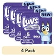 thumbnail image 1 of (4 pack) Luvs Platinum Protection Baby Diapers Size 5, 24 Count (Select for More Options), 1 of 12