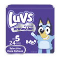 thumbnail image 1 of Luvs Platinum Protection Baby Diapers, Size 5 (27+ lbs), 24 Count, 1 of 11