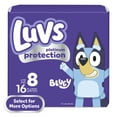 thumbnail image 1 of Luvs Platinum Protection Baby Diapers Size 8, 16 Count (Select for More Options), 1 of 12