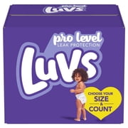 Luvs Pro Level Leak Protection Diapers Size 4 144 Count