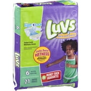 Luvs - Stretch, Ultra Leakguards Diapers, 4PK (21 Count each) , Size 6