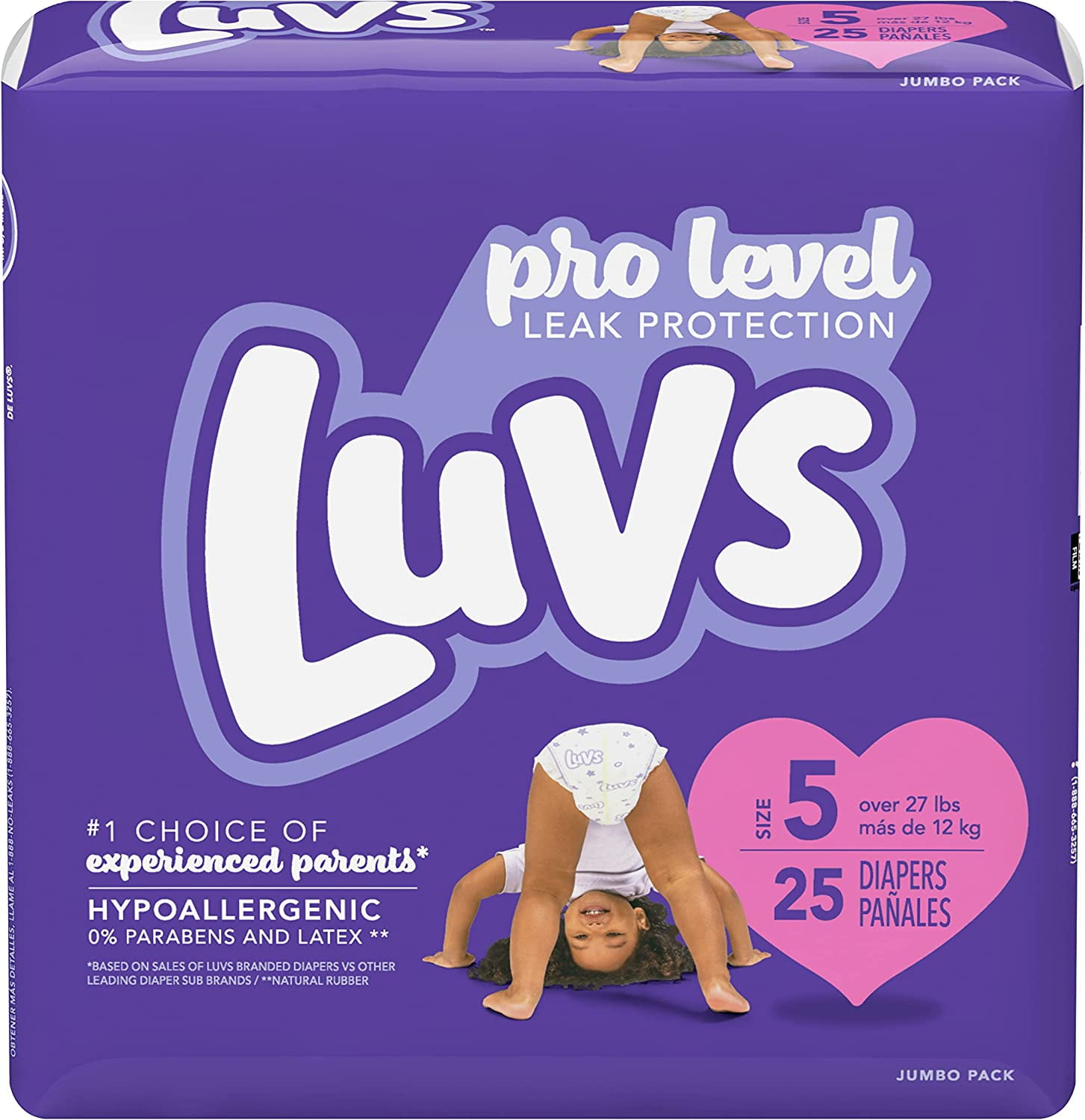 Luvs Ultra Leakguards Stage 5 Disposable Diaper 25 Ct - Walmart.com