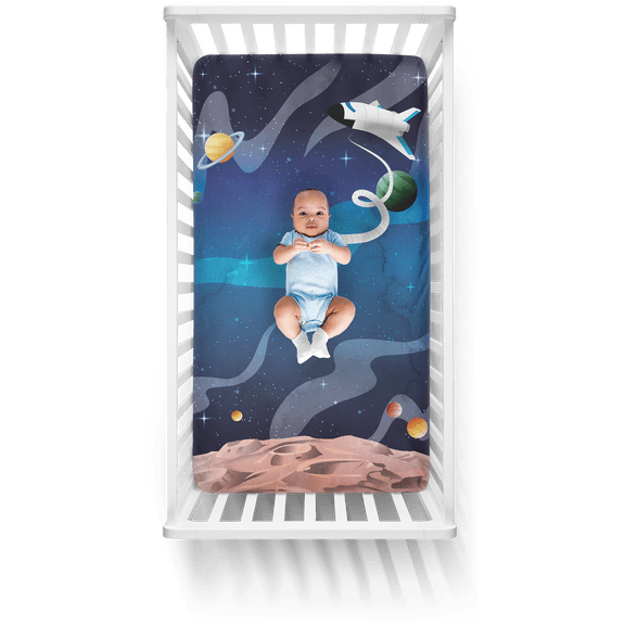 Luvsy Printed Crib Sheets