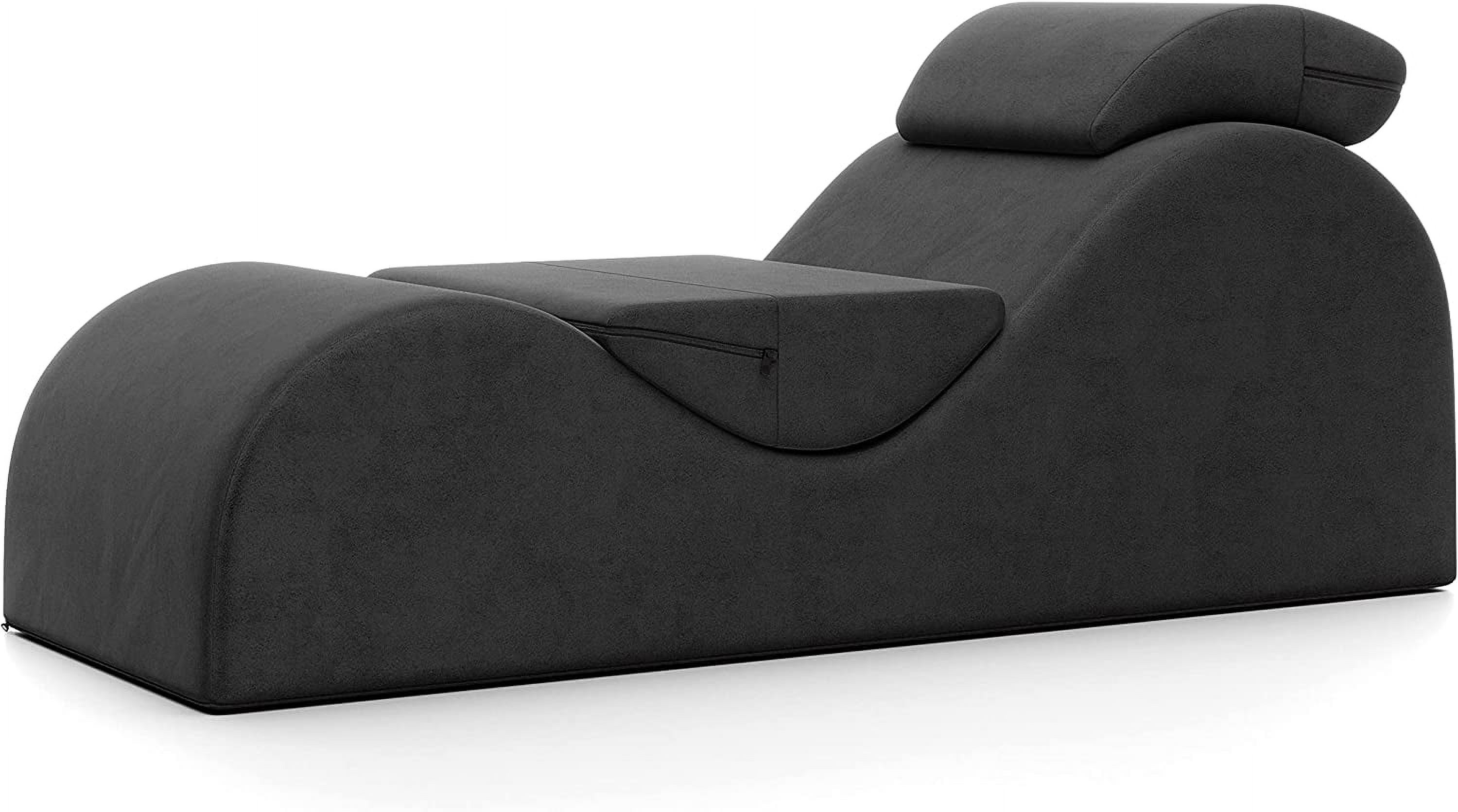 Luvu Lounger Chaise Lounge Chair for Yoga, Exercise, Massage High