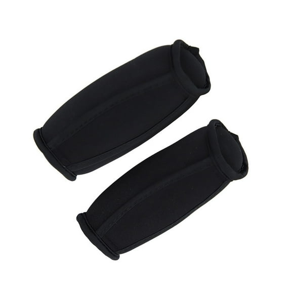 Luwecf 2 Pack Hand Weights for Women Men with Strap Sandbag for Walking Running Fitness Black 2lbs