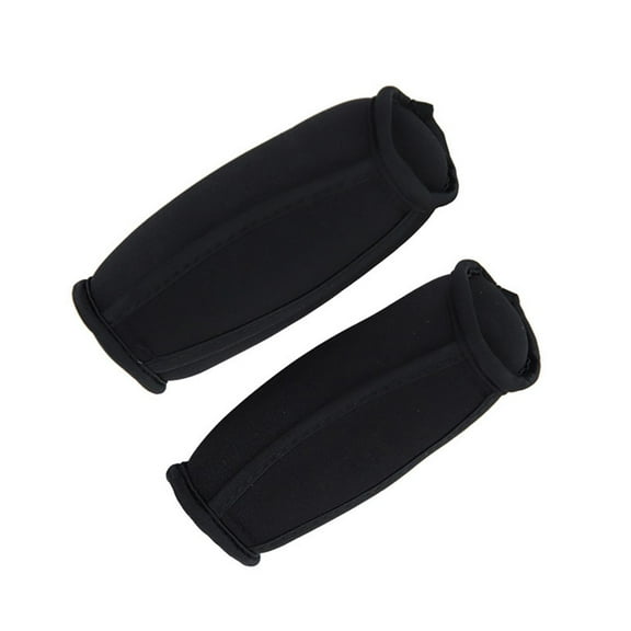 Luwecf 2 Pack Hand Weights for Women Men with Strap Sandbag for Walking Running Fitness Black 2lbs