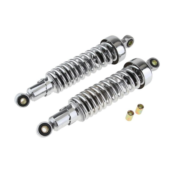 Luwecf 2 Pieces Motorcycle Rear Shock Absorber Weighted Assembly High Performance Universal Replaces for Bike XV250 400 535 750