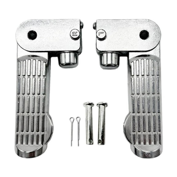 Luwecf 2x E Bike Foot Rests Direct Replaces Lightweight Professional Foldable Pedal