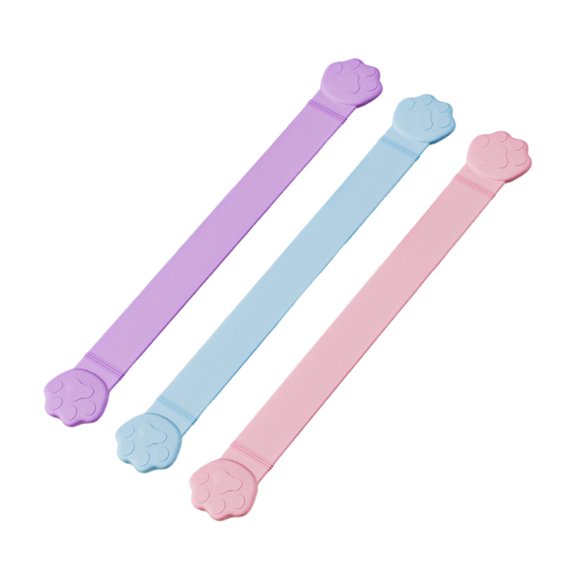 Luwecf 3 Pieces Resistance Band Exercise Equipment Warming up Shoulder Elastic Band cat paw