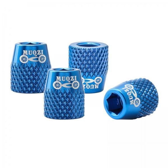 Luwecf 3x4x M6 Bike Pads Screw Mountain Fixed Bolts Install Hardware Blue