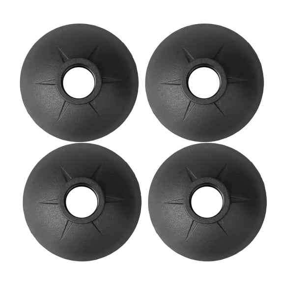 Luwecf 4 Pieces Hiking Poles Basket Replacement Part,Walking Sticks Replacement Tip Protectors Ski Pole Tips Accessories for Outdoor