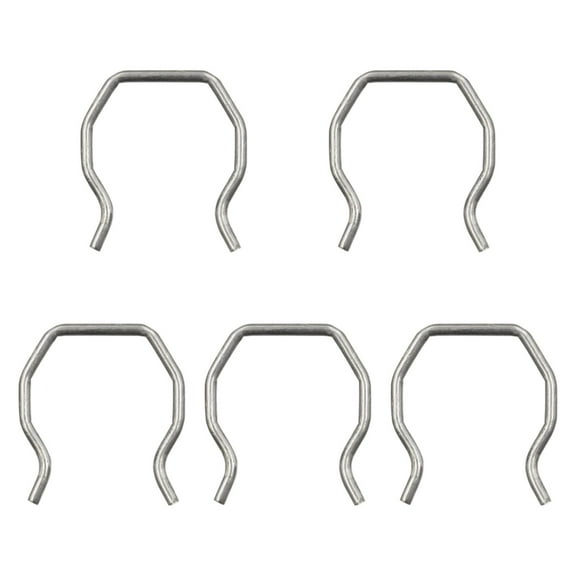 Luwecf 5 Pieces Fuel Injector Connector Clip Assembly Easy to Mount Plug Retainer Clips