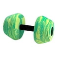 thumbnail image 1 of Luwecf Aquatic Exercise Dumbbell Men Women Professional Portable EVA Water Dumbbell Yellow Green, 1 of 9