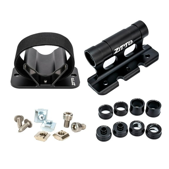 Luwecf Bike Fork Lock Mount Racks Holder Aluminum Alloy Parking Rack Fork Installation Front Fork Rear Rack