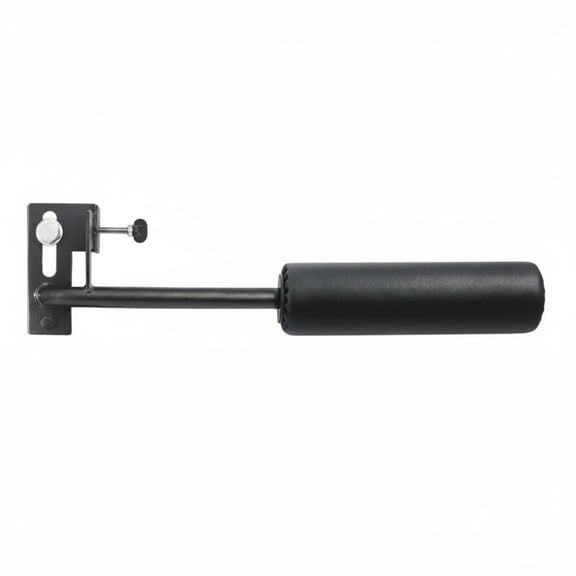 Luwecf Bulgarian Split Squat Roller Multi-Function Bulgarian Split Squat Pad Easy to Install Rack Leg Roller for Gym Users, Beginners 18MM Hole