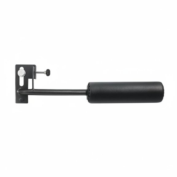 Luwecf Bulgarian Split Squat Roller Multi-Function Bulgarian Split Squat Pad Easy to Install Rack Leg Roller for Gym Users, Beginners 26MM Hole