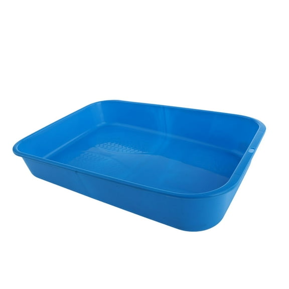 Luwecf Car Shoes Storage Tray Auto Hidden Storage Box Easy to Use Tidying Container Deep Blue