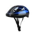 thumbnail image 1 of Luwecf Children Bicycle Helmet Teenagers Skateboard Helmet Shockproof Lightweight Skate Black Blue, 1 of 9