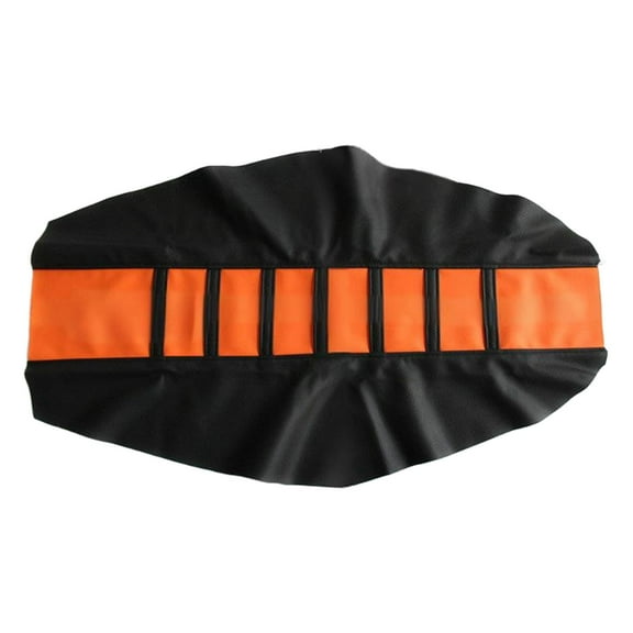 Luwecf Dirt Bike Seat Cover Convenient PVC Seat Cover for Motorcross for Honda Orange