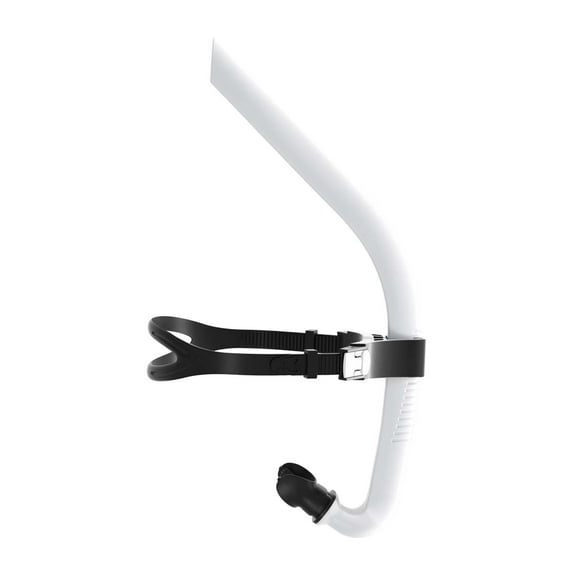 Luwecf Diving Snorkel Swim Front Snorkel Supplies Portable for Men Women Breathing Tube White