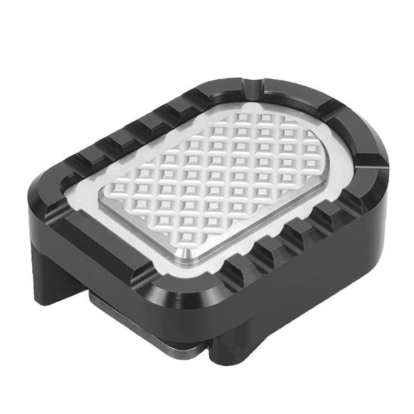 Luwecf Foot Peg Brake Pedals Extender 4.5x6cm for ct125 2019-2025 Sturdy Silvery