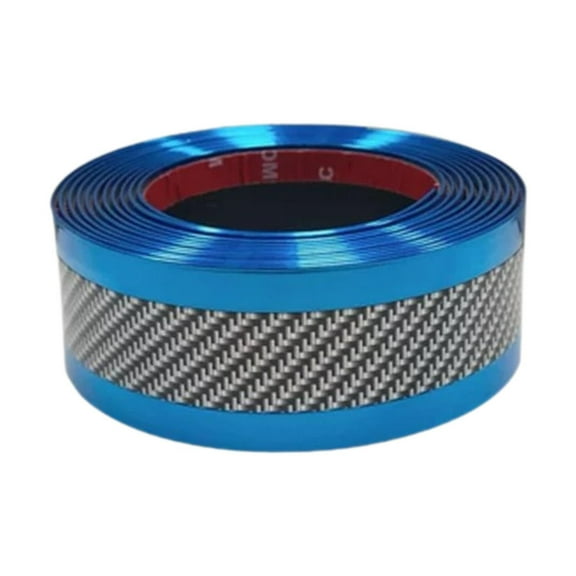 Luwecf Generic Car Door Edge Guard Molding Trim Accessory SUV Sedan Protector Strip Blue