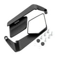 thumbnail image 1 of Luwecf Generic Motorcycle Rear View Mirrors Easy Installation Shockproof Adjustable Black White, 1 of 9
