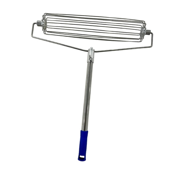 Luwecf High Jump Rake Leaf Rake Harrow Sand Bunker Rake for Yard ing