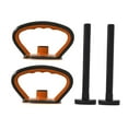 thumbnail image 1 of Luwecf Kettlebell Handle Grip Handle Comfortable Multifunction Exercise Portable Kettle black 2 handle 2 rod, 1 of 9