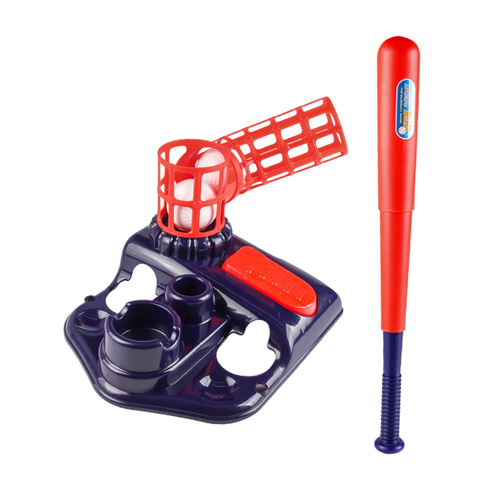 Luwecf Kids Baseball Pitching Machine Activities Baseball Thrower ...